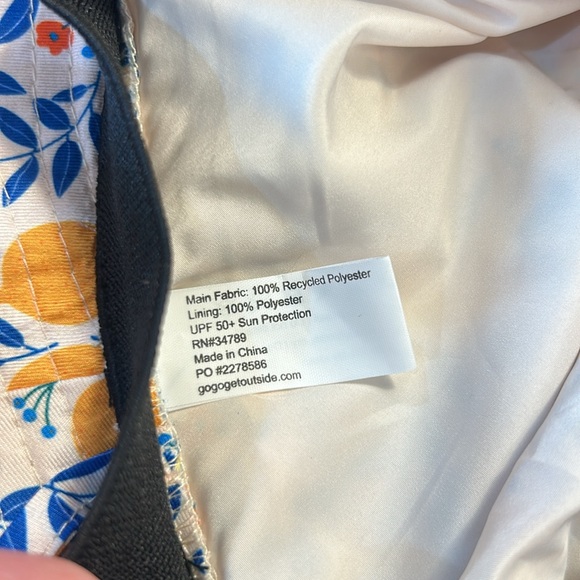 NWOT: GOGO Lisa garden hat, bucket hat, sun hat, new/never worn - Picture 5 of 5